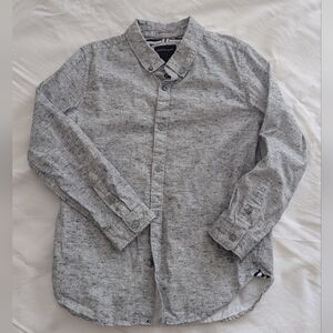 Cactus Boys Gray Long Sleeve Button Down Shirt